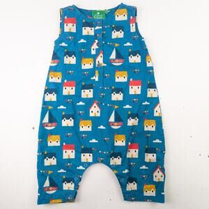 Little Green Radicals House One-Piece Romper 3-6 Months